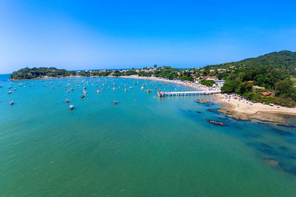 Praia da Armação em Penha - SC