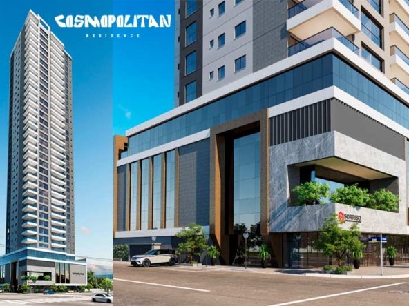 Cosmopolitan Apartamento à venda em Meia Praia Itapema